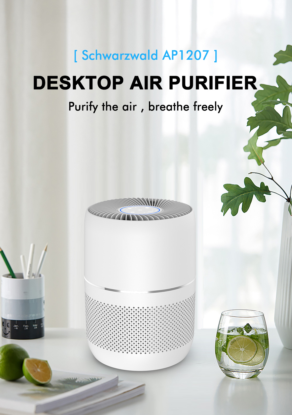 Personalis HEPA filter aer purifier ad vivum locus