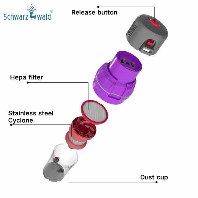 Telescopic Tube Brushless DC vacuum lautus