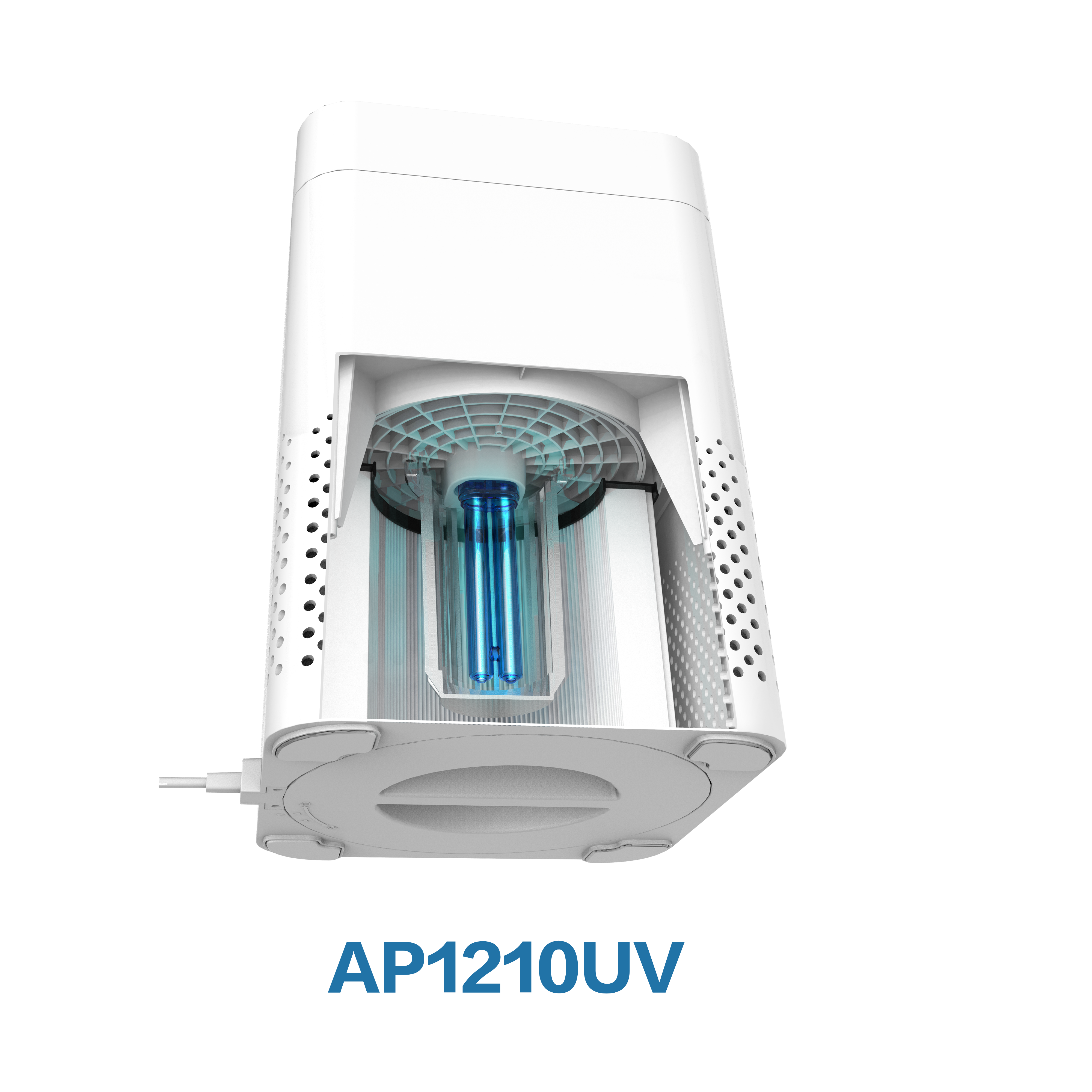 Desktop Hepa pollen aer purifier