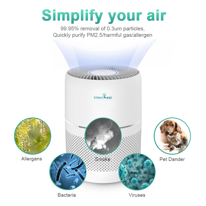 Pulvis sensorem WiFi Air Purifier