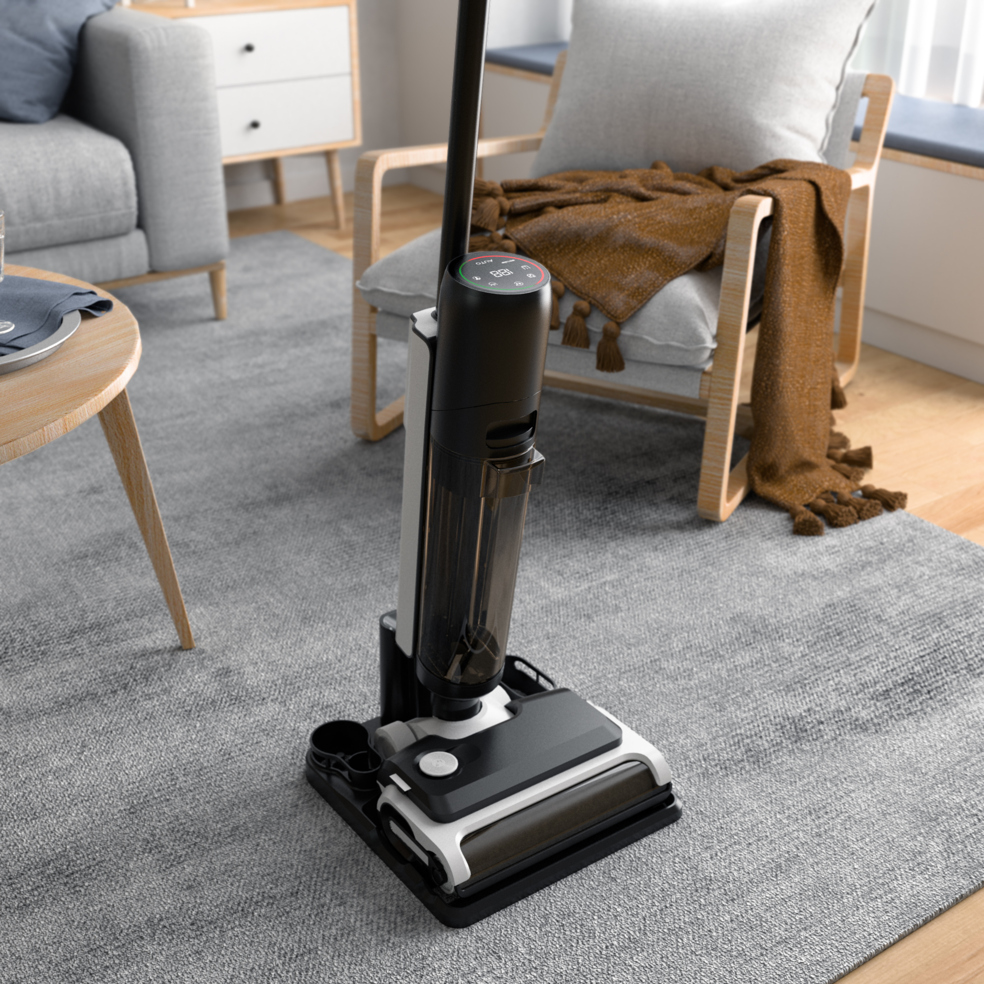 Lightweight wireless infectum et siccum vacuum lautus 