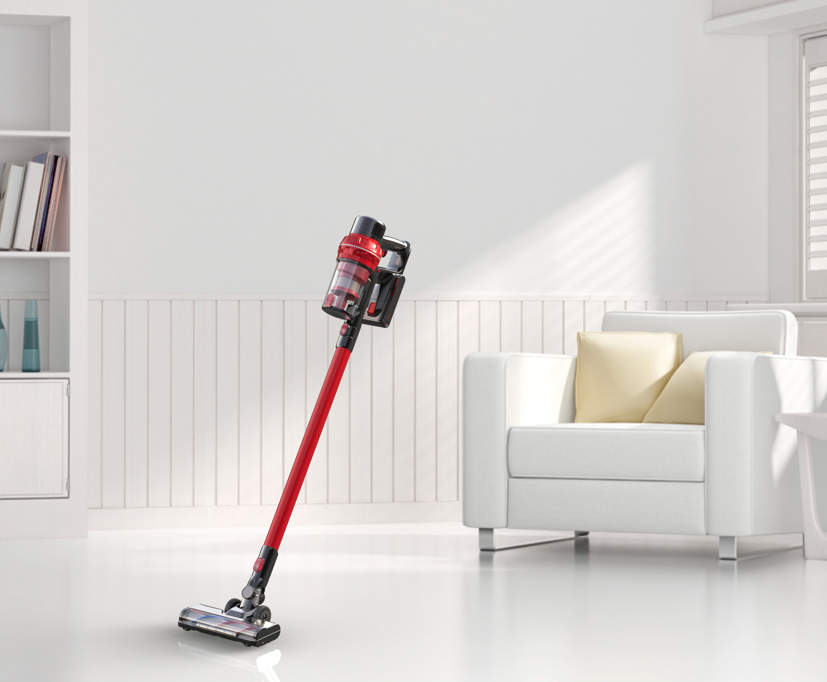 Silens tapete Cordless Recti vacuum lautus